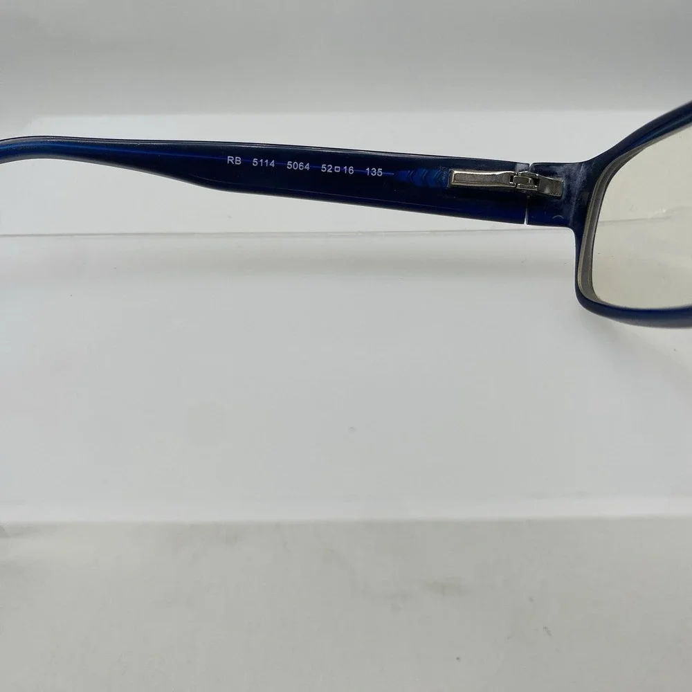 Rayban Eyeglasses FRAMES ONLY RB 5114 Full Rim 52-16-135 Brown/blue 226
